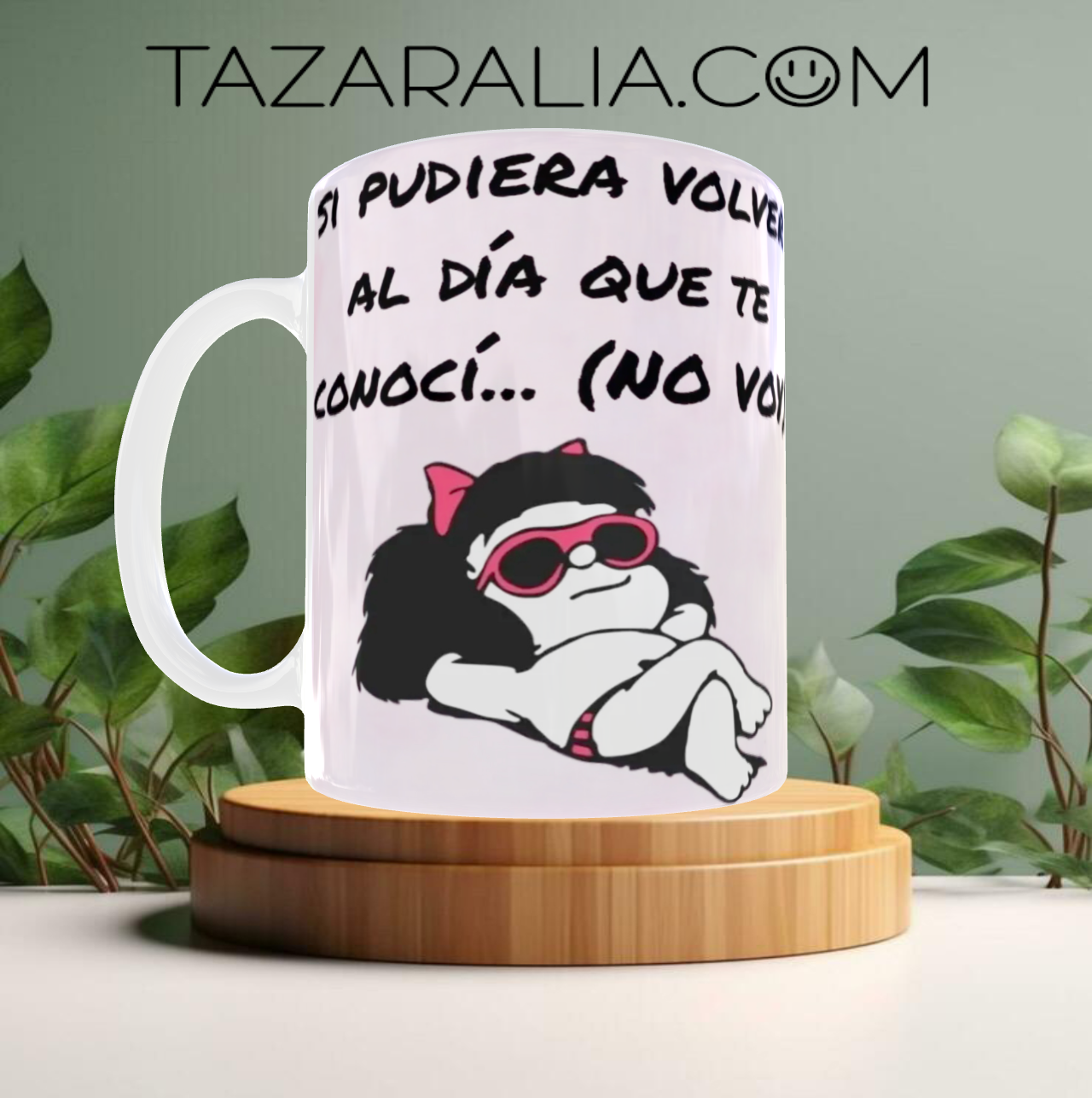 Taza divertida Mafalda