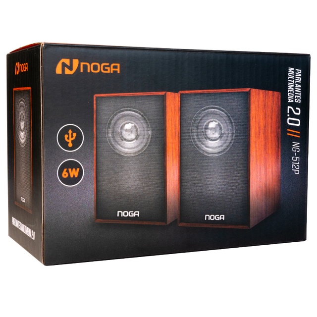 Parlantes multimedia Noga NG-512P