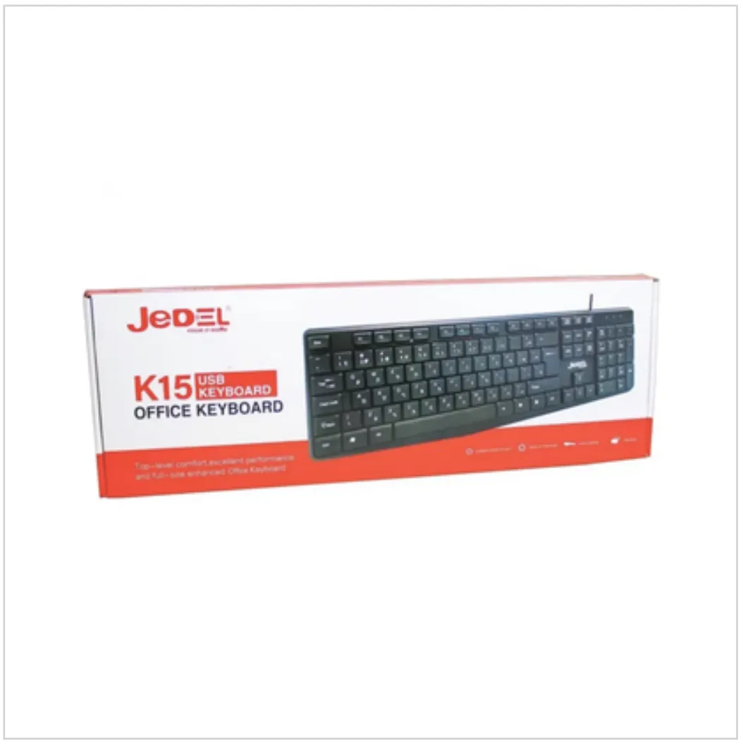 Teclado Jedel K15 USB