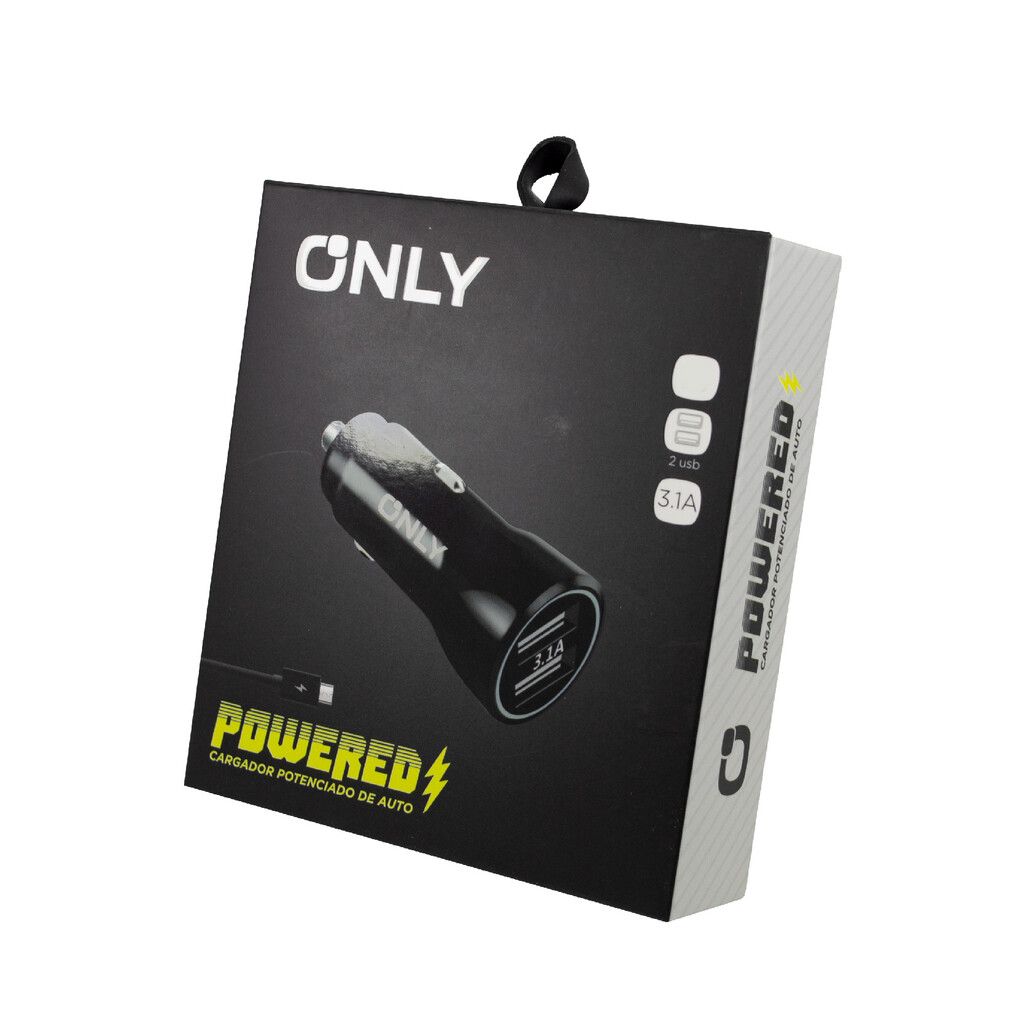Cargador de auto ONLY Powered