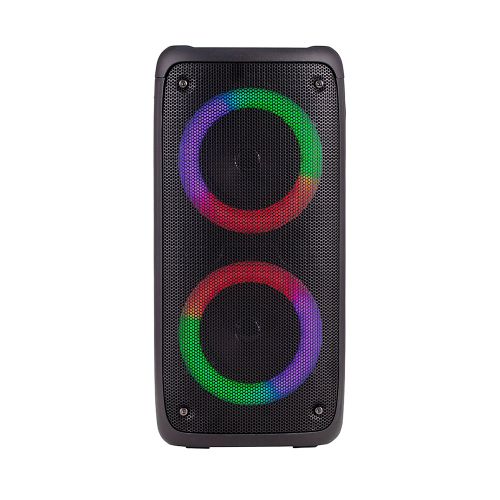 Parlante portátil con luces LED Kanji