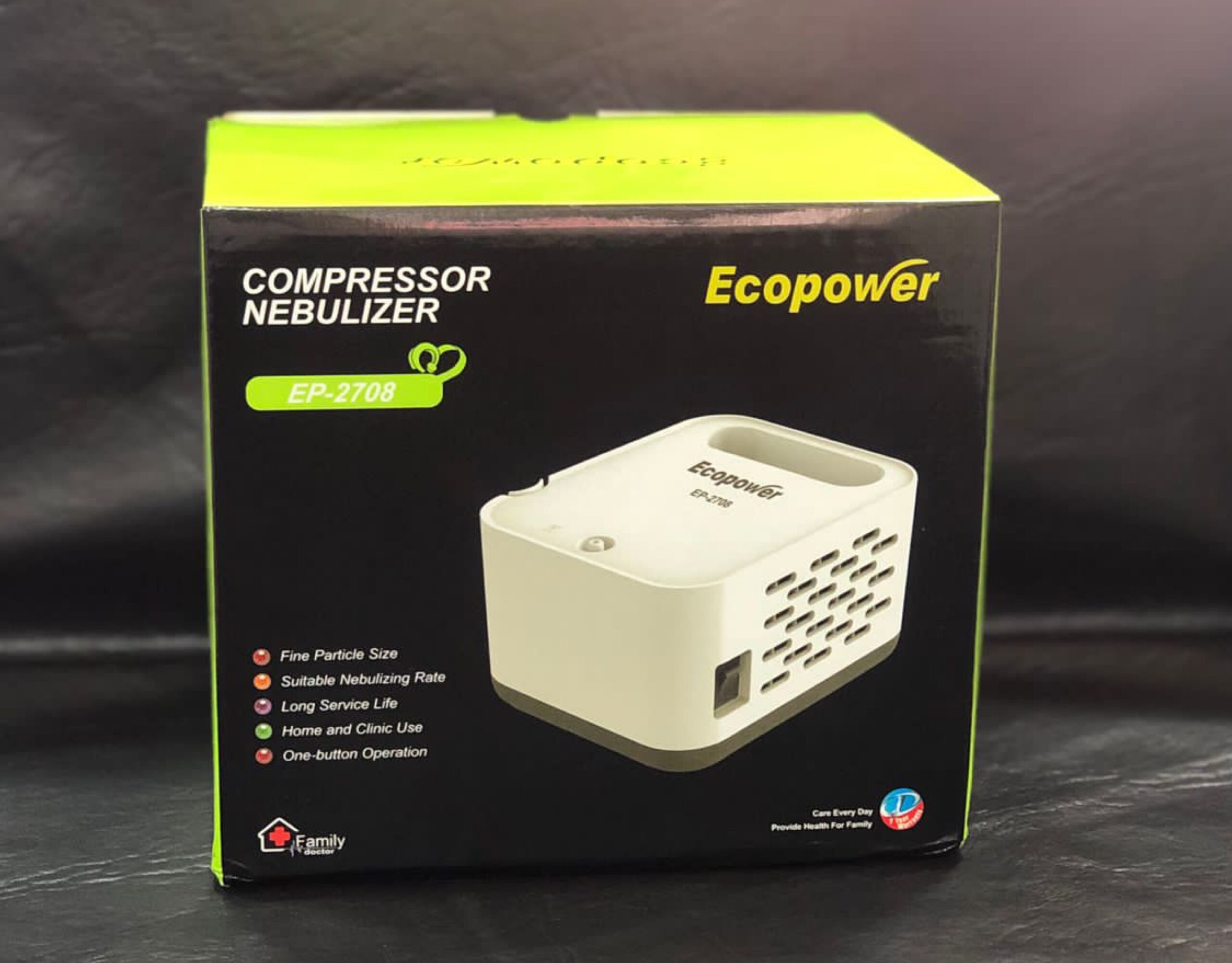 Nebulizador de compresor Ecopower EP-2708