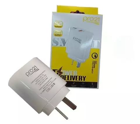 adaptador carga rapida Pro21