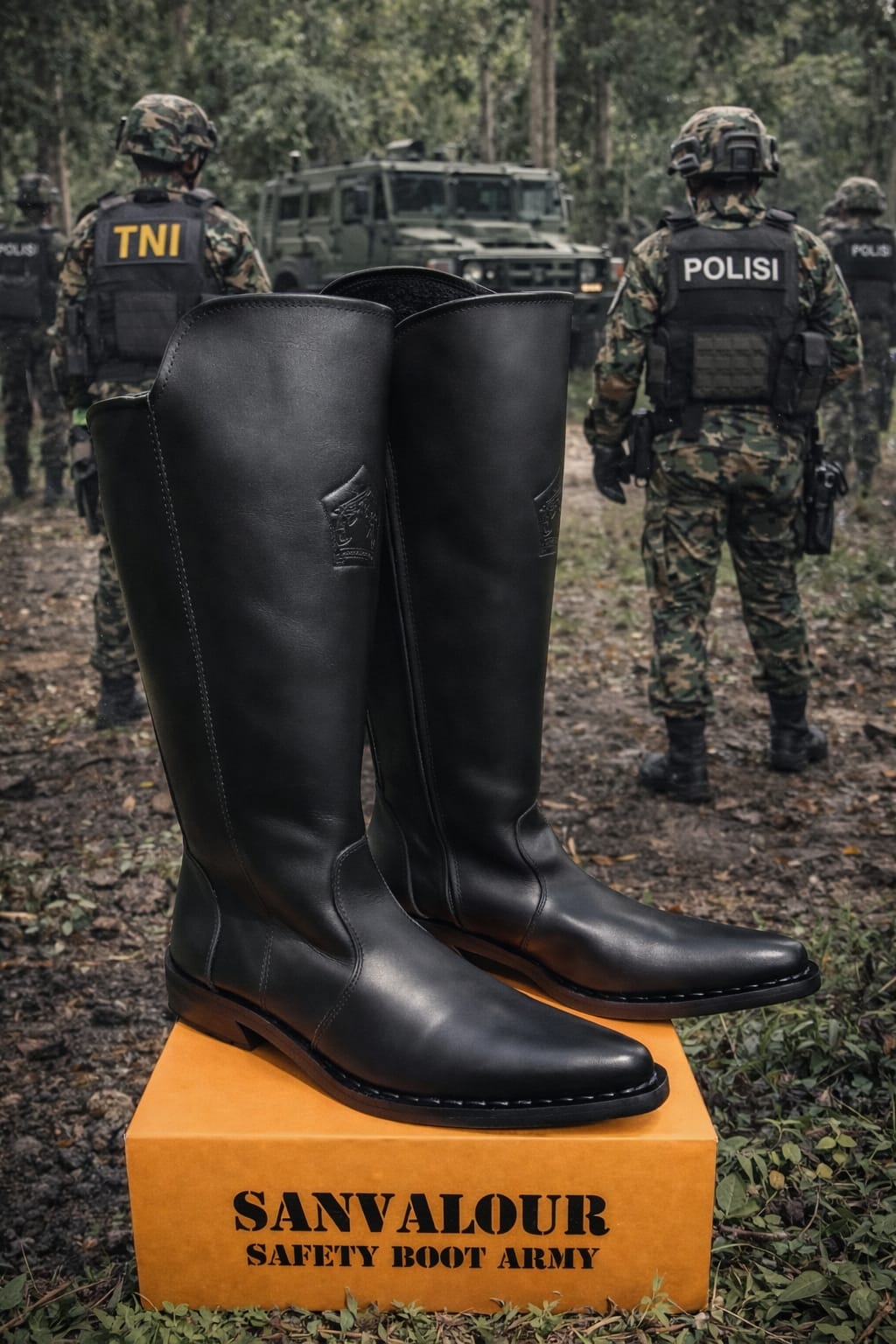 Sanvalour Safety Boot Army