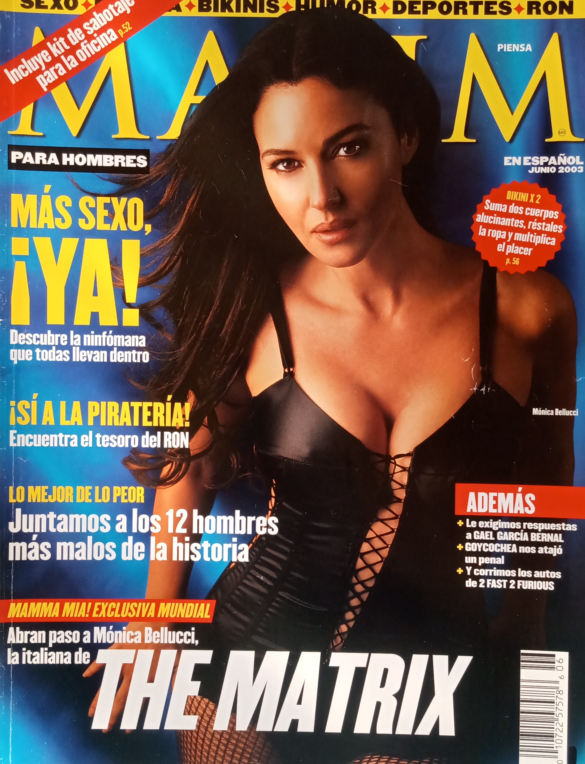 MAXIM México Mónica Bellucci 
