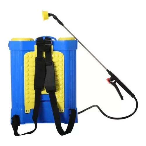 Pulverizador A Bateria Recarregavel Automatico 20l Lira Azul