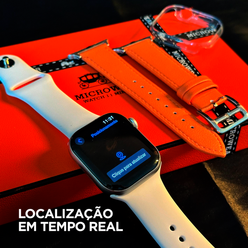 Smartwatch Microwear W11 Pro MINI – Tecnologia Premium no Seu Pulso!