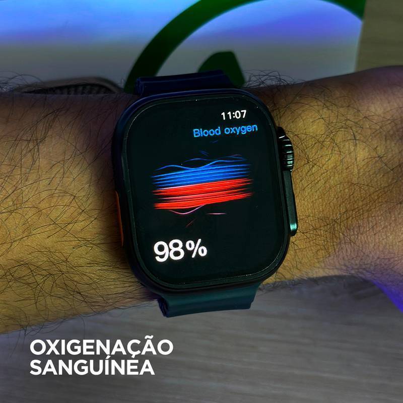 Smartwatch U4 Plus – Tecnologia AMOLED e Funções Inteligentes