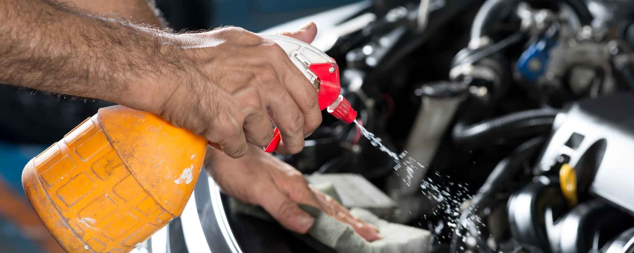 Engine Bay Cleaning