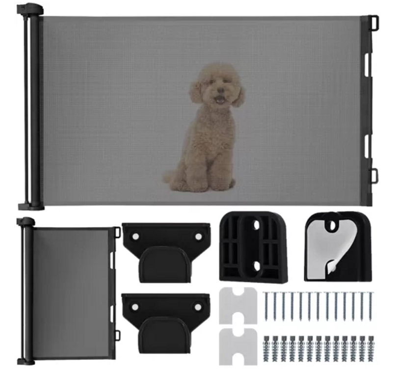 Uitschuifbaar hondenhek