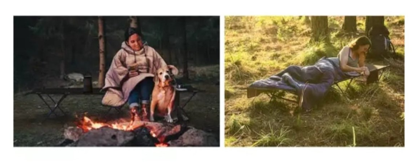 Opvouwbaar campingbed