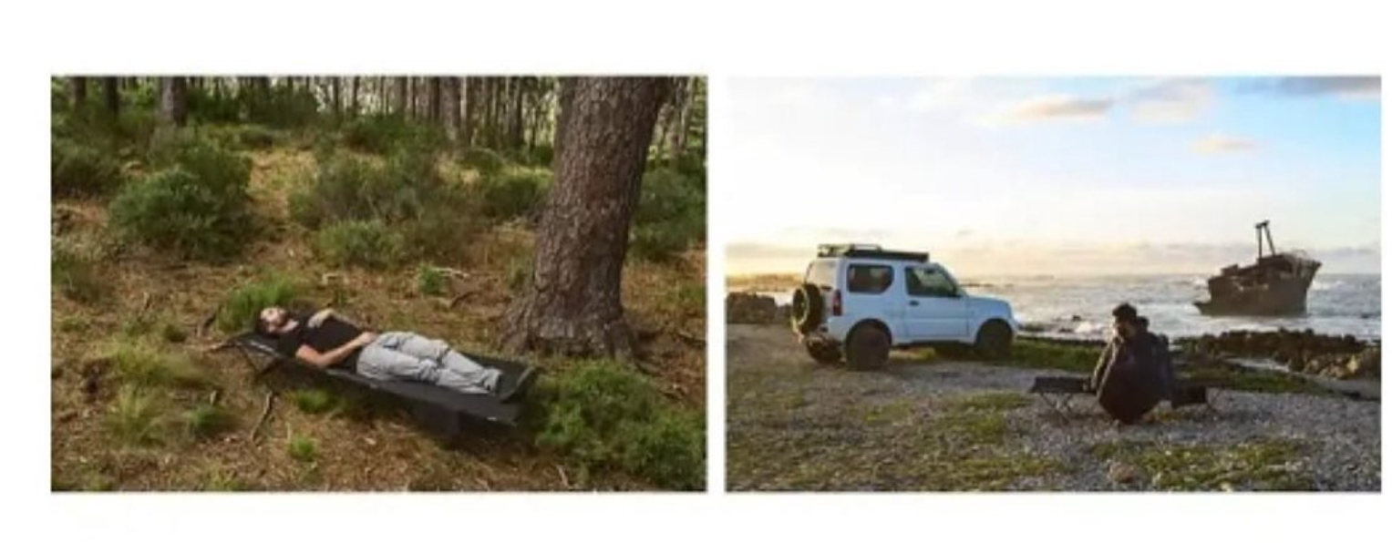 Opvouwbaar campingbed