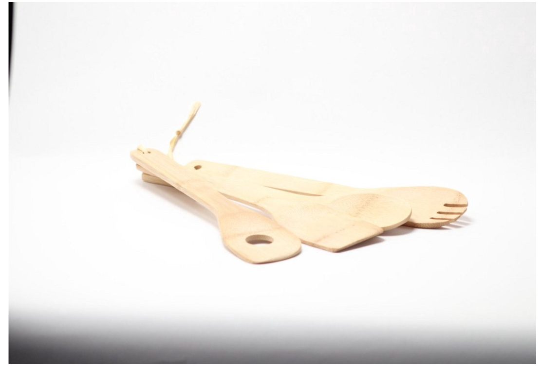 Bamboe keukengerei set