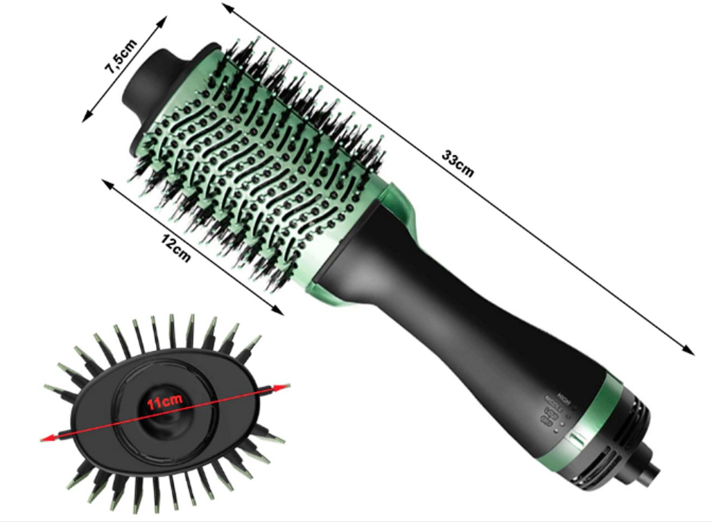 Föhnborstel 3-in-1