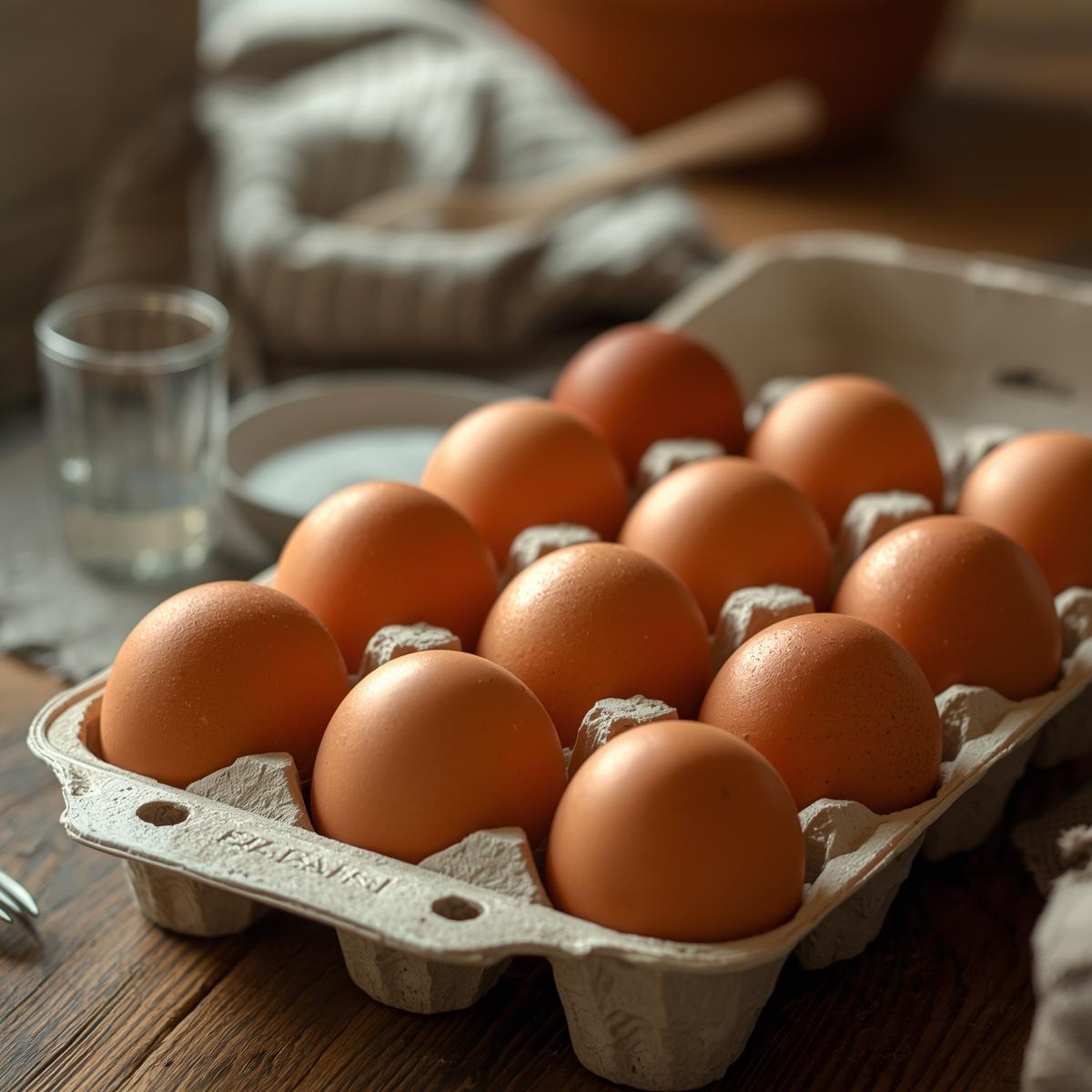 Fresh Brown Eggs