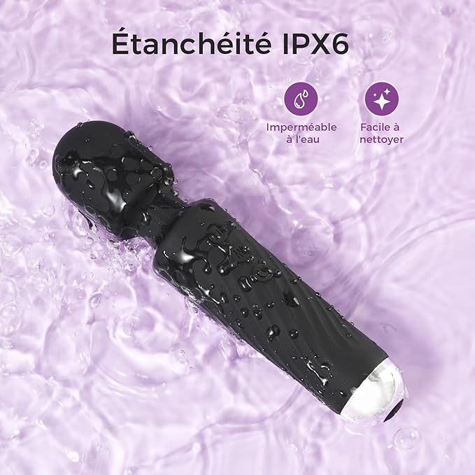 Vibromasseur rechargeable