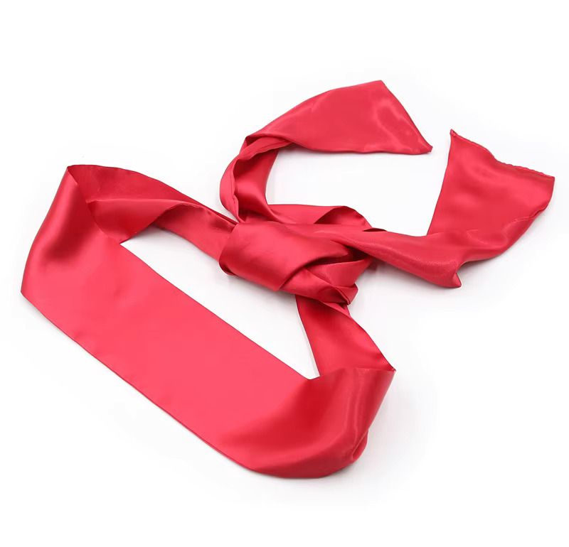 Foulard en soie noir