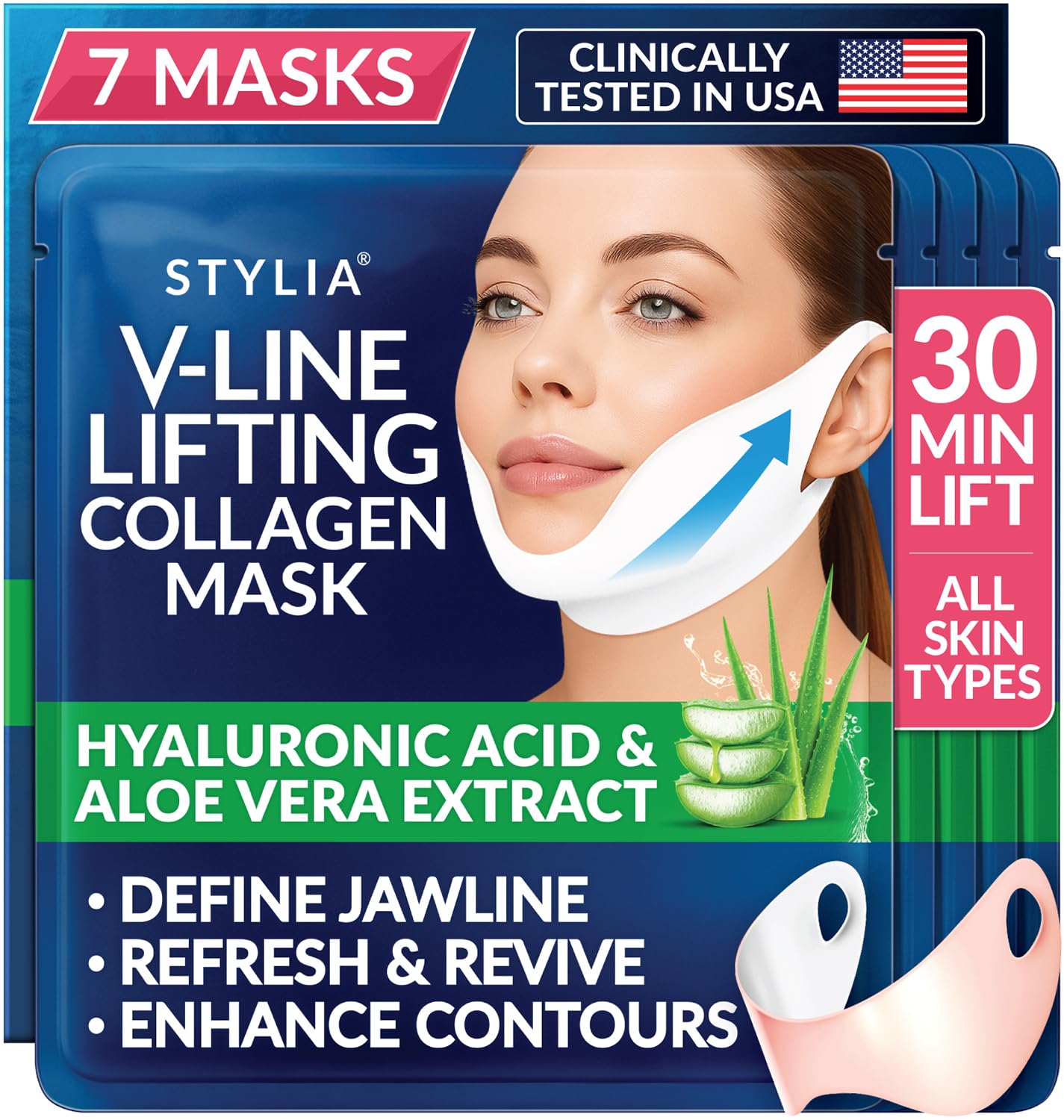 Styliya V-Line Lifting Collagen Mask