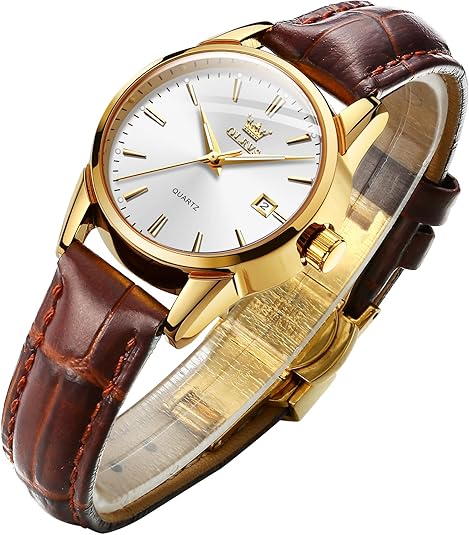 Classic Gold Quartz Wrist Watch
