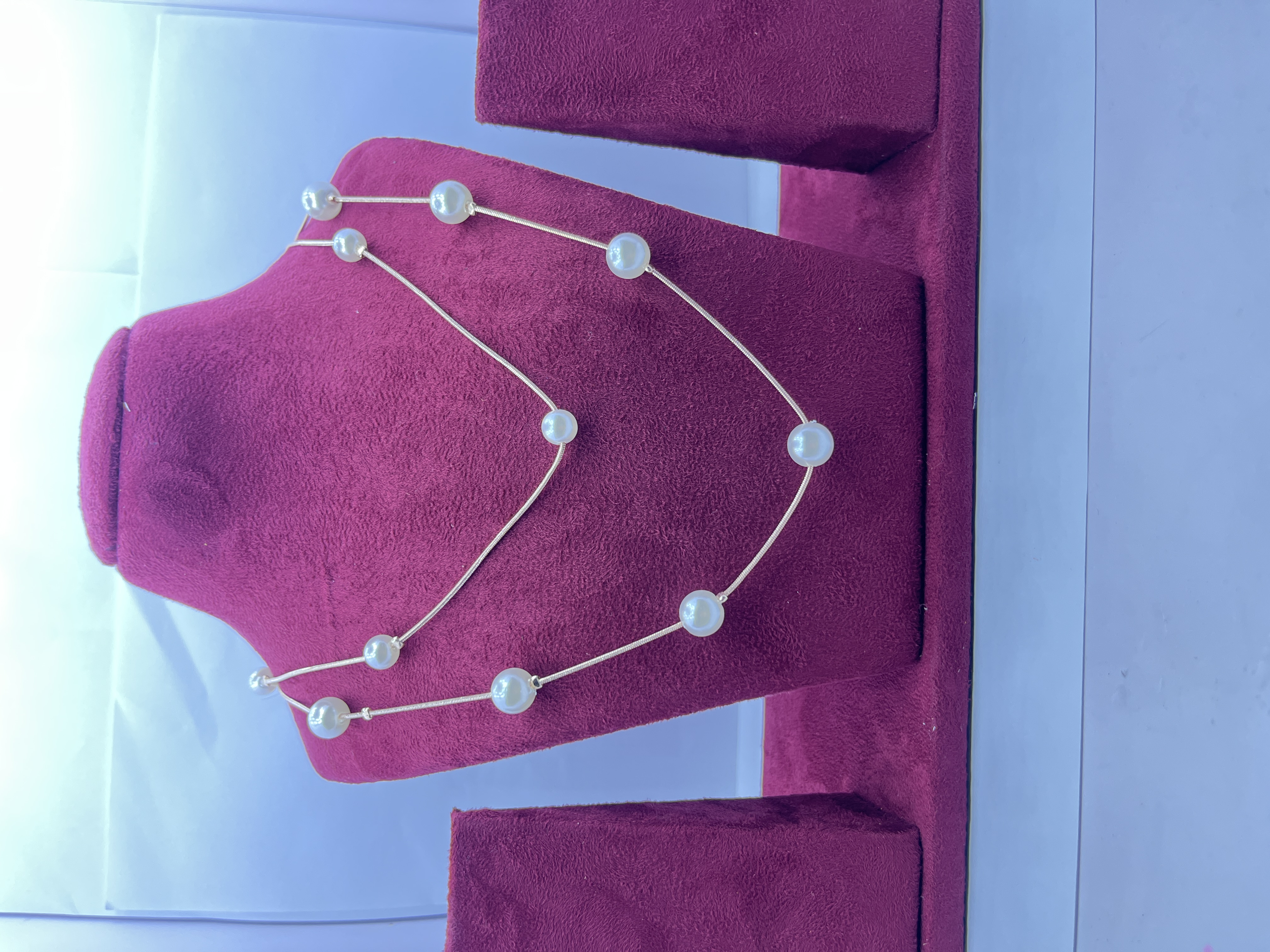 Elegant Layered Silver Necklace