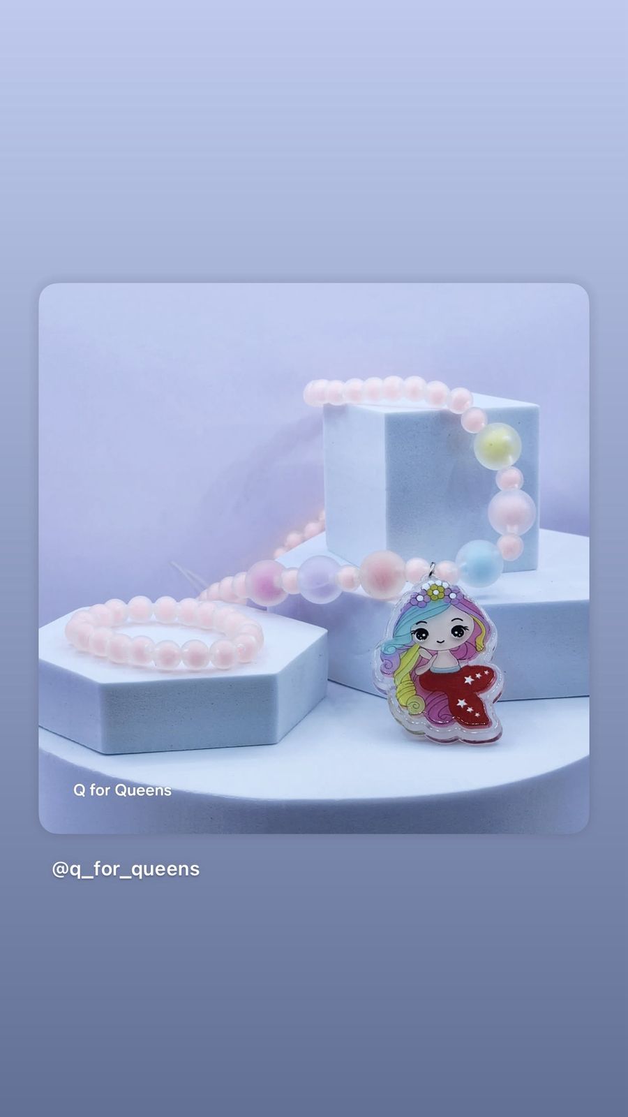Kids Bracelet with Unicorn Charm
