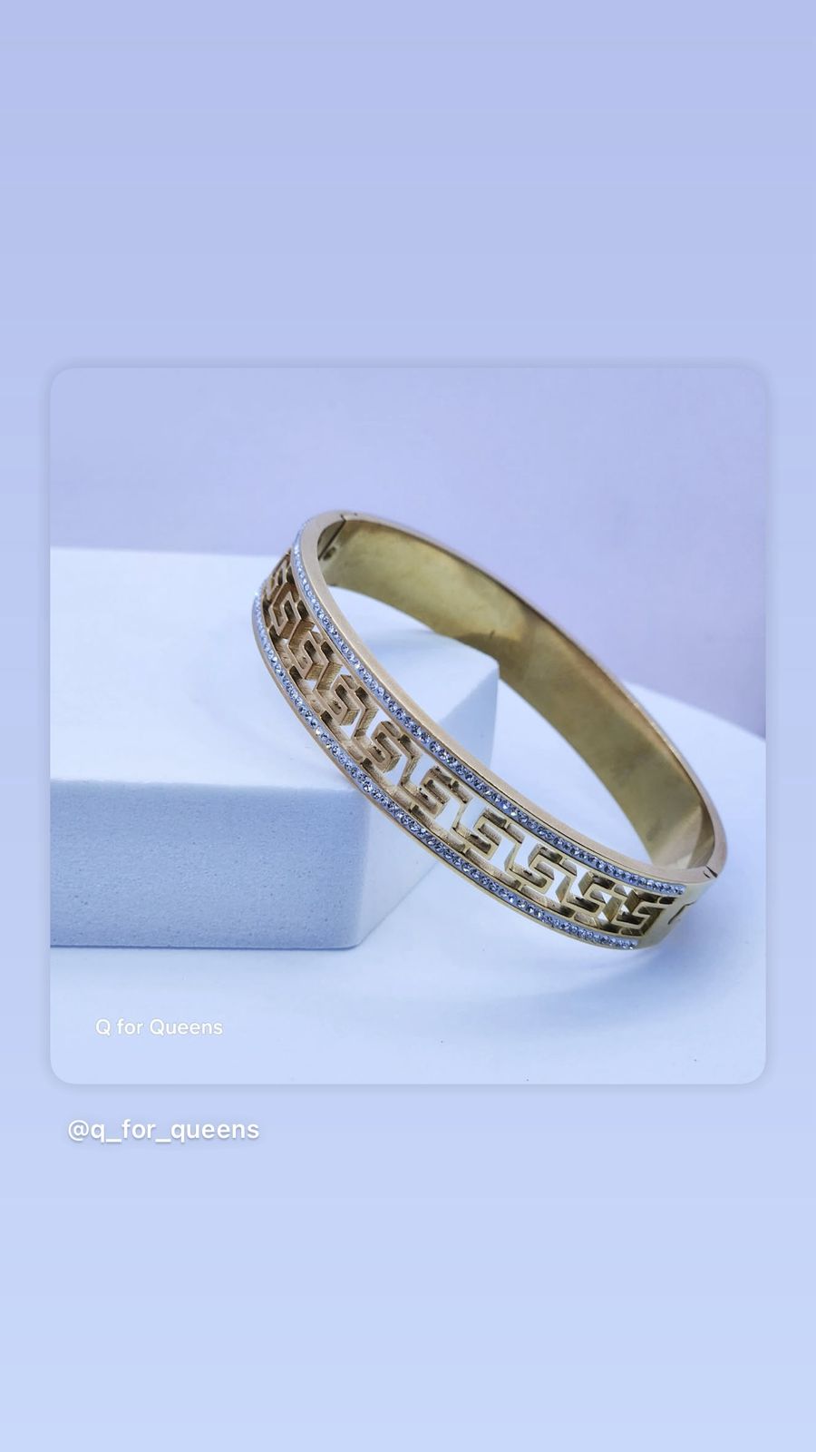 Elegant Gold-Plated Bracelet