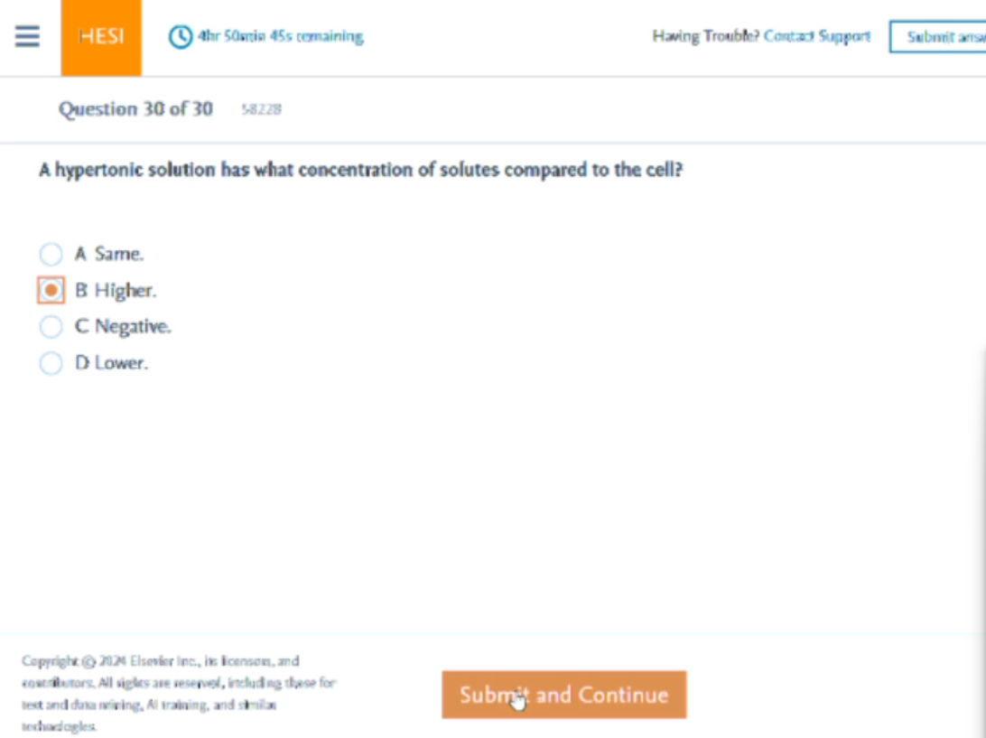 2025 HESI A2 Biology Q&A Set | Chamberlain Current Version