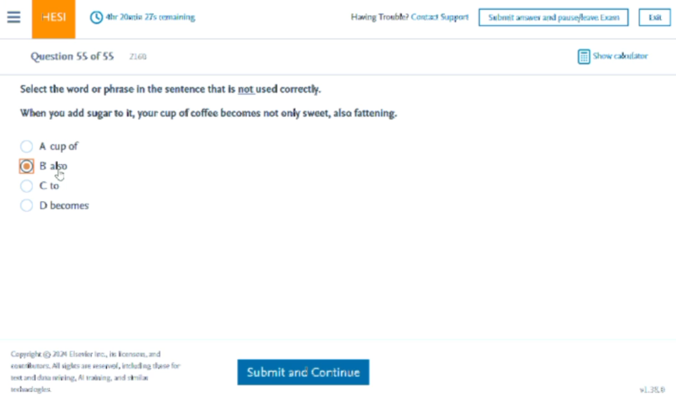 2025 HESI A2 Grammar Q&A Set | Chamberlain Updated 2025