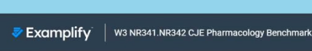 2026 NR341 Pharmacology Benchmark CJE Q&A Set | Chamberlain Current