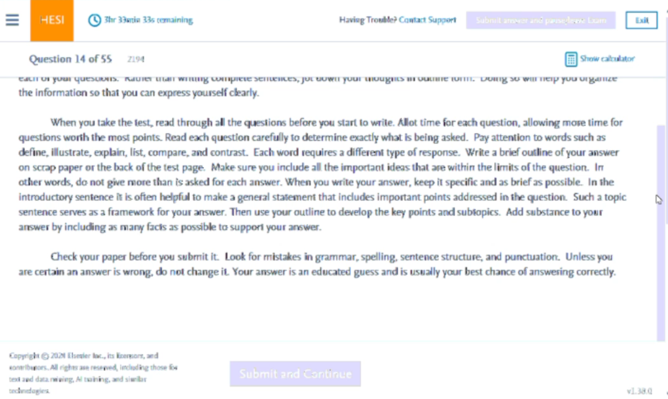 2025 HESI A2 Comprehension Q&A Set | Chamberlain 2025