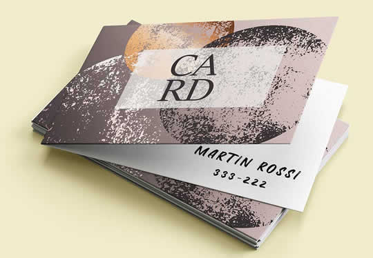 Biglietti da visita doppi