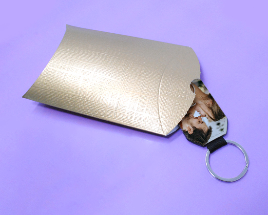 Portachiavi rettangolare