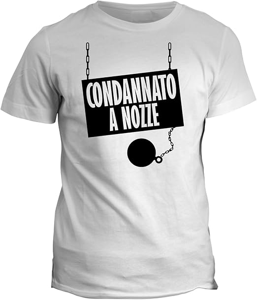 T-Shirt Condannato a Nozze 