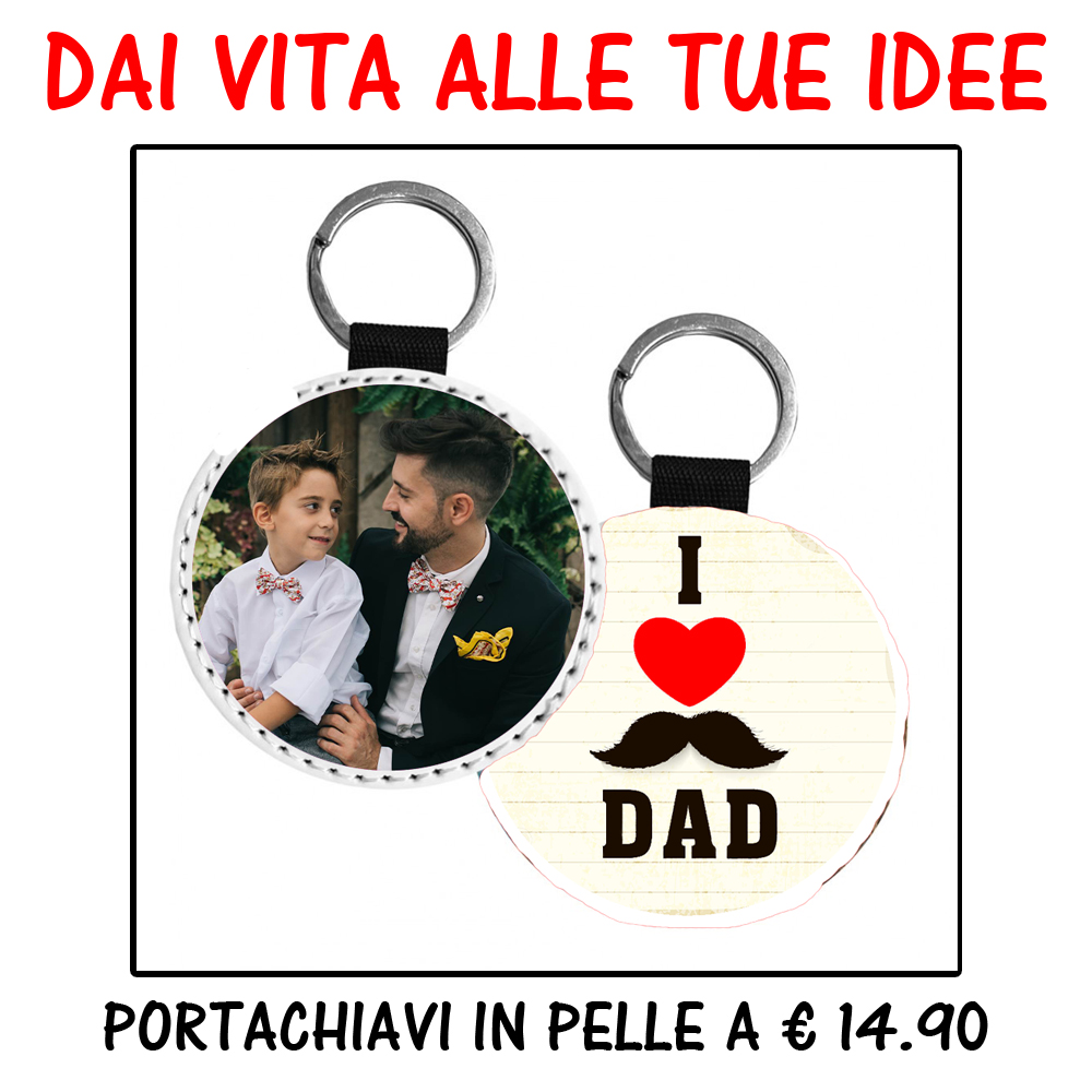 Portachiavi in ecopelle 