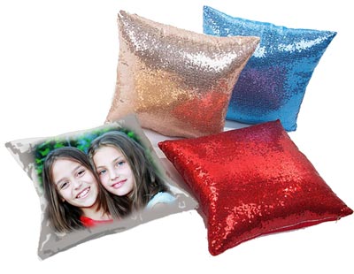 Cuscino paillettes