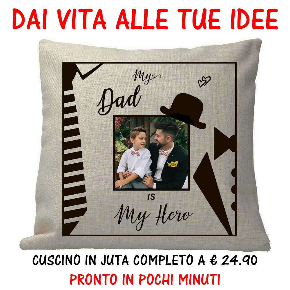 Cuscino festa del papà