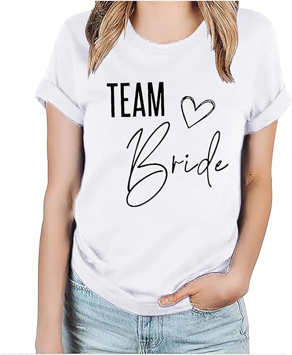 T-shirt Team Bride 