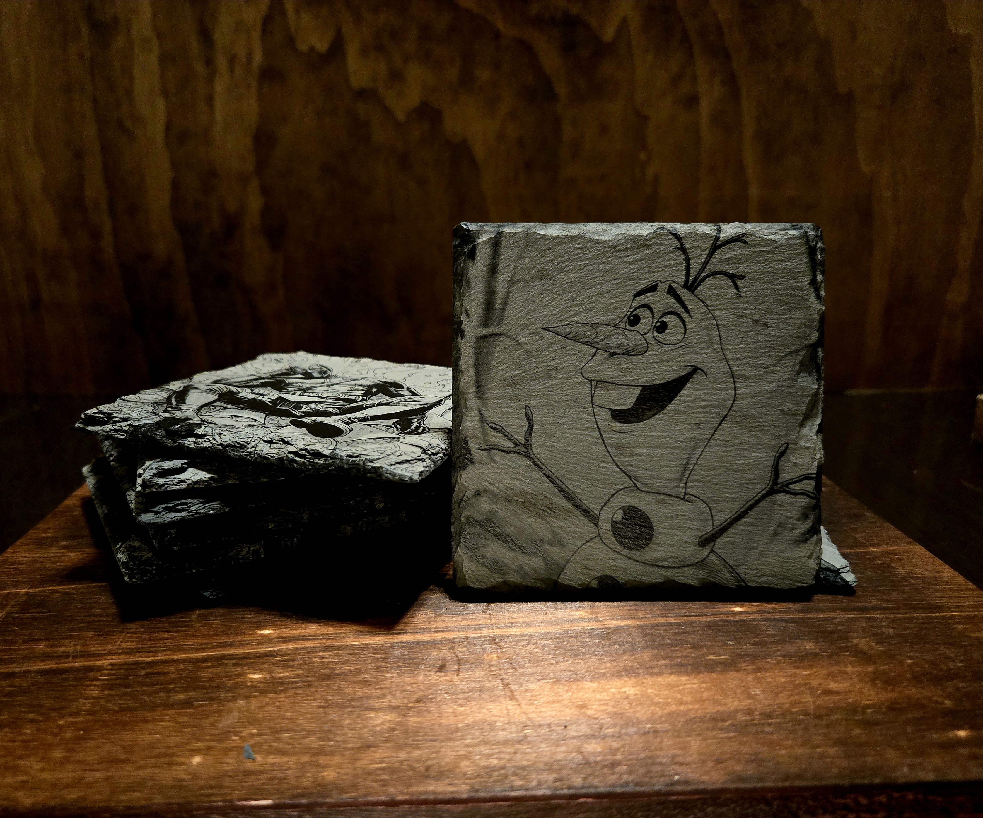 Custom Slate Tiles - Your Image