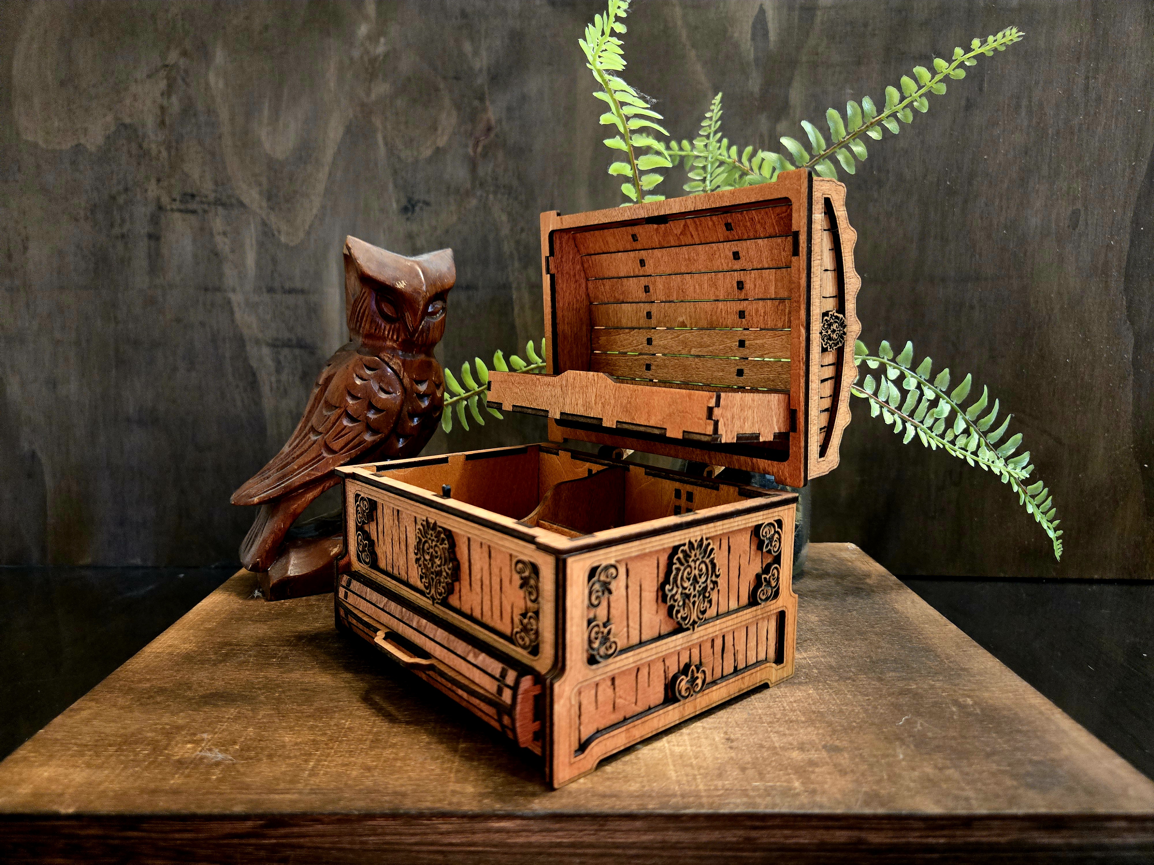 Handcrafted Wooden Jewelry Boxes