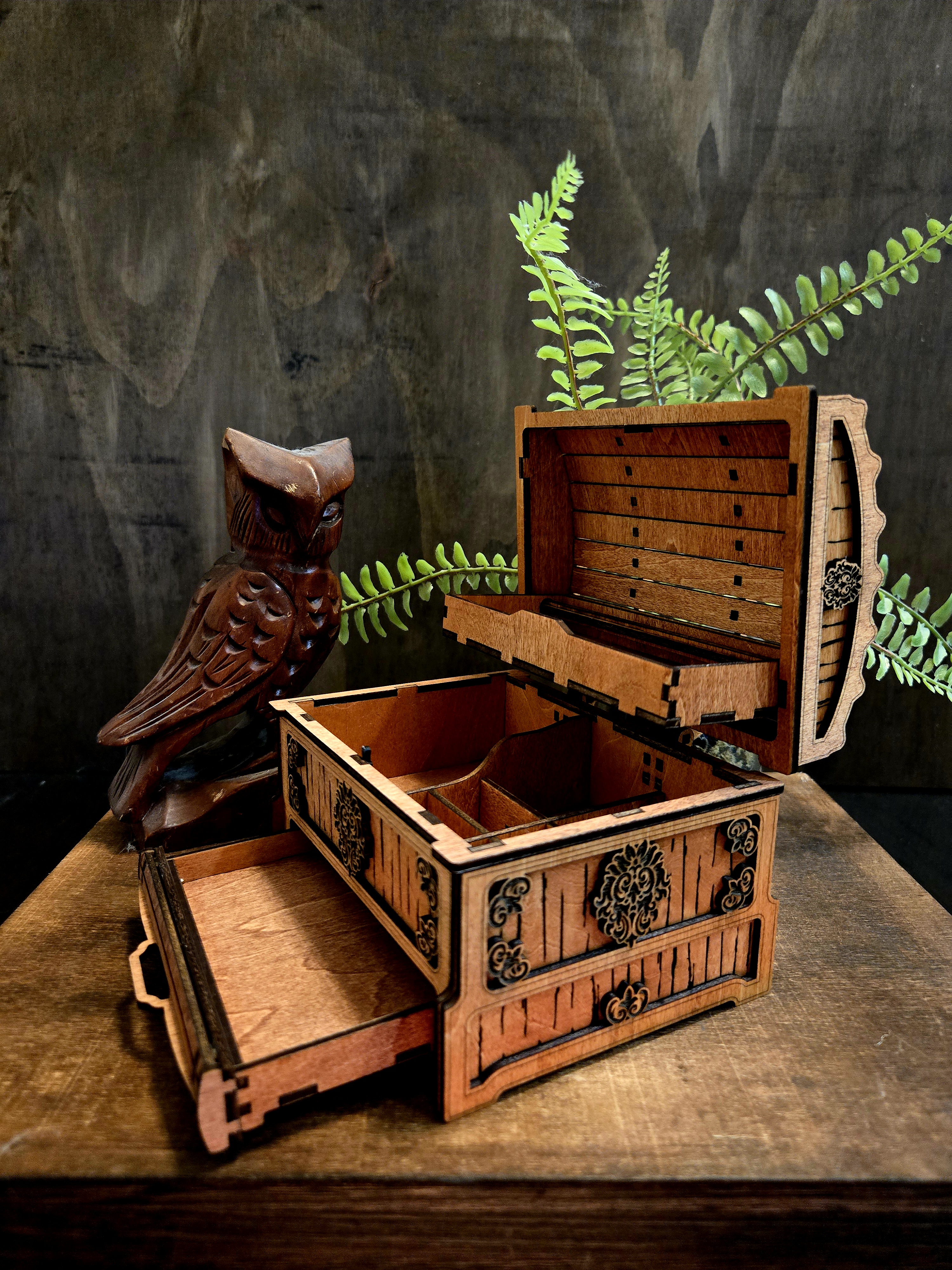 Handcrafted Wooden Jewelry Boxes