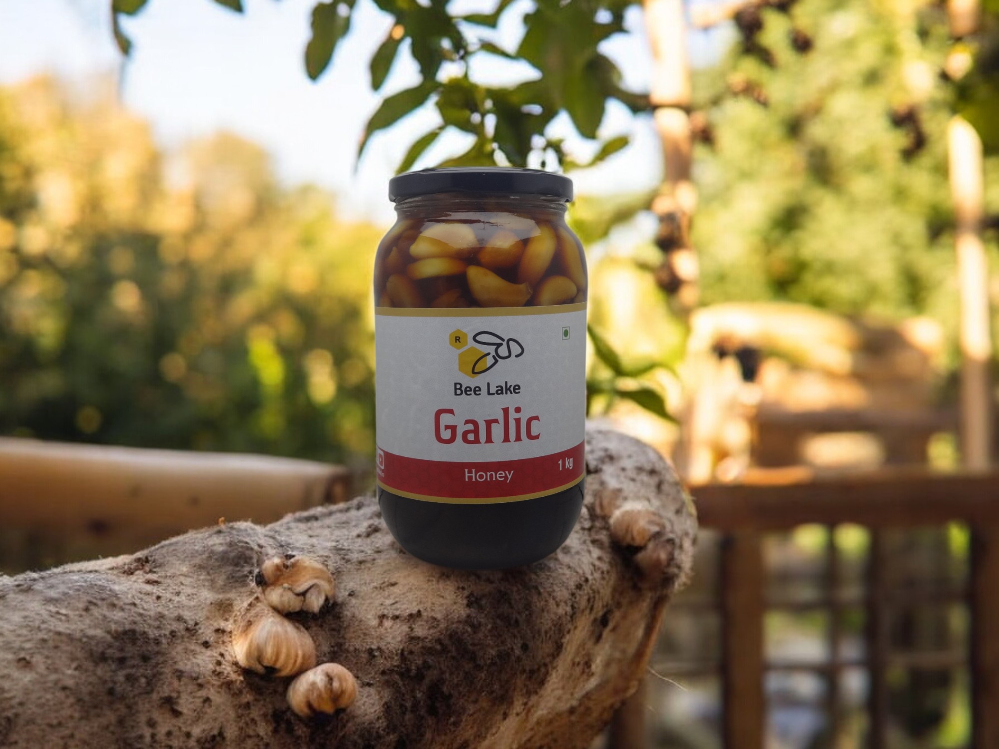 Bee Lake Garlic Honey