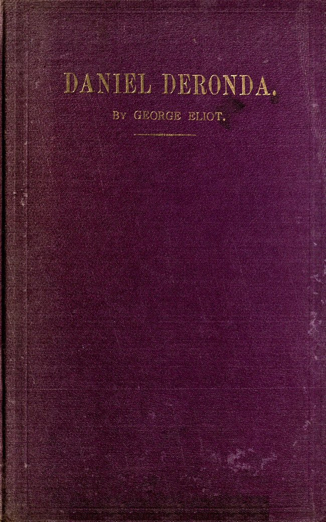 DANIEL DERONDA by George Eliot