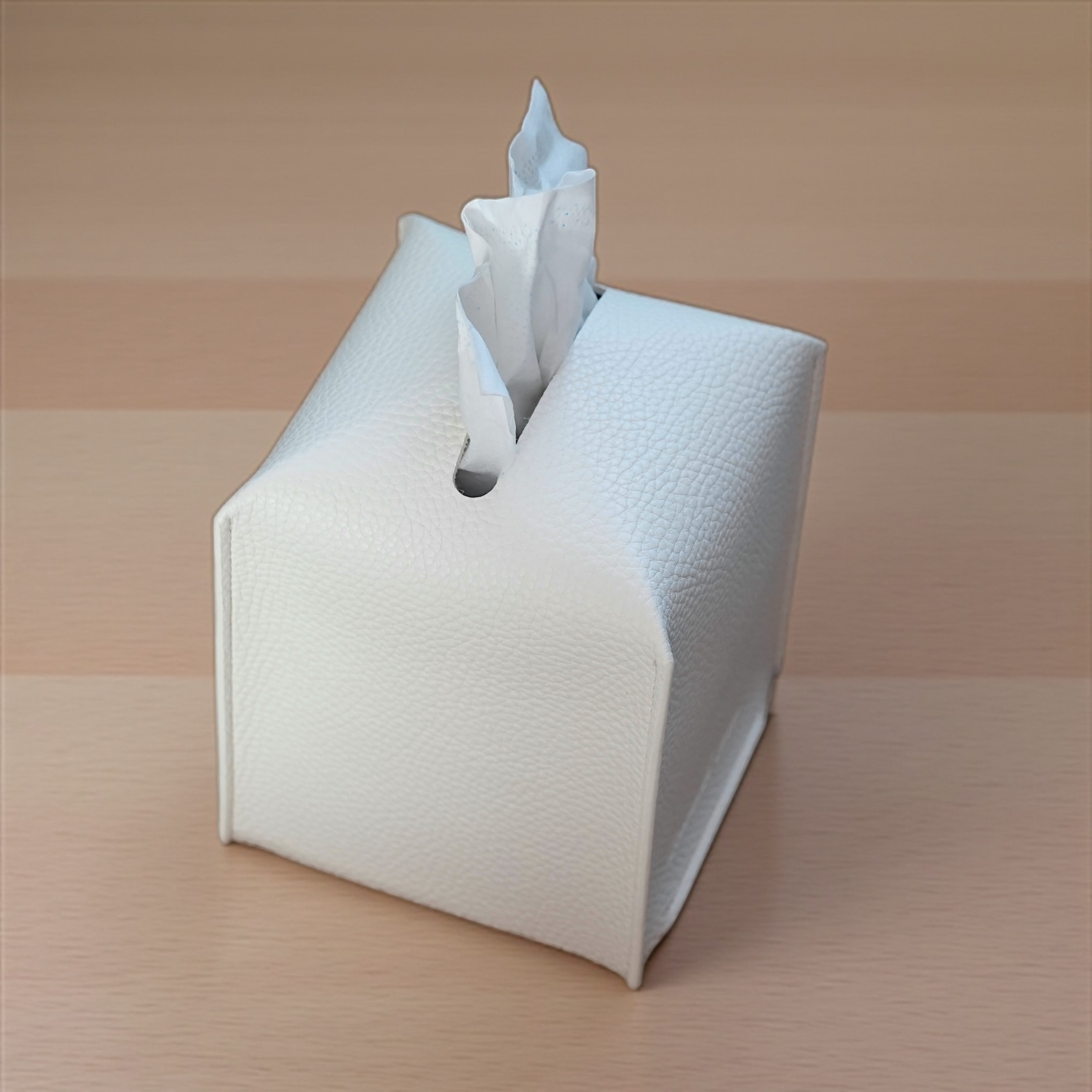 Leather Tissue Box Cover