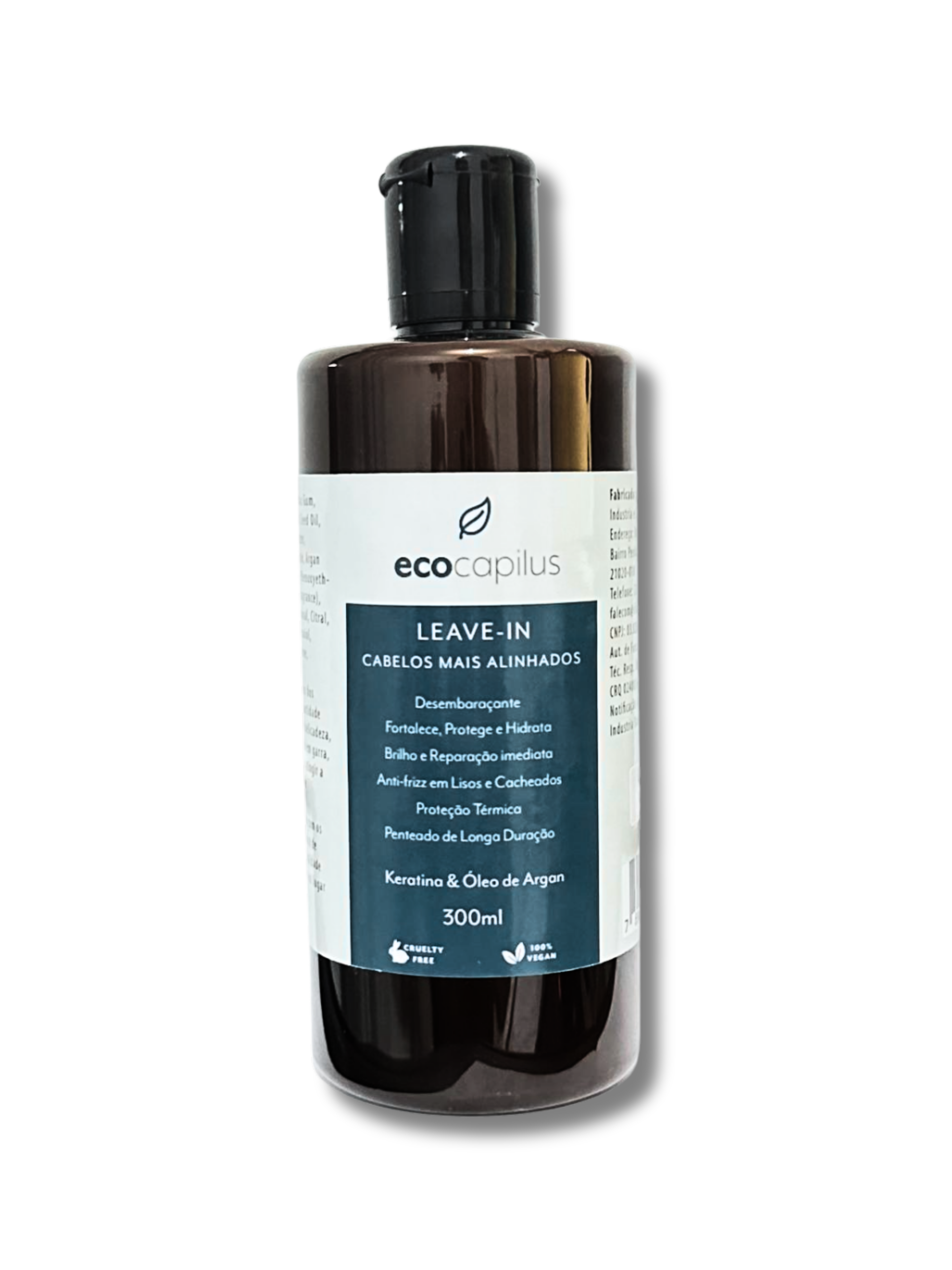 Leave-in Gel | Queratina & Óleo Argan - 300ml
