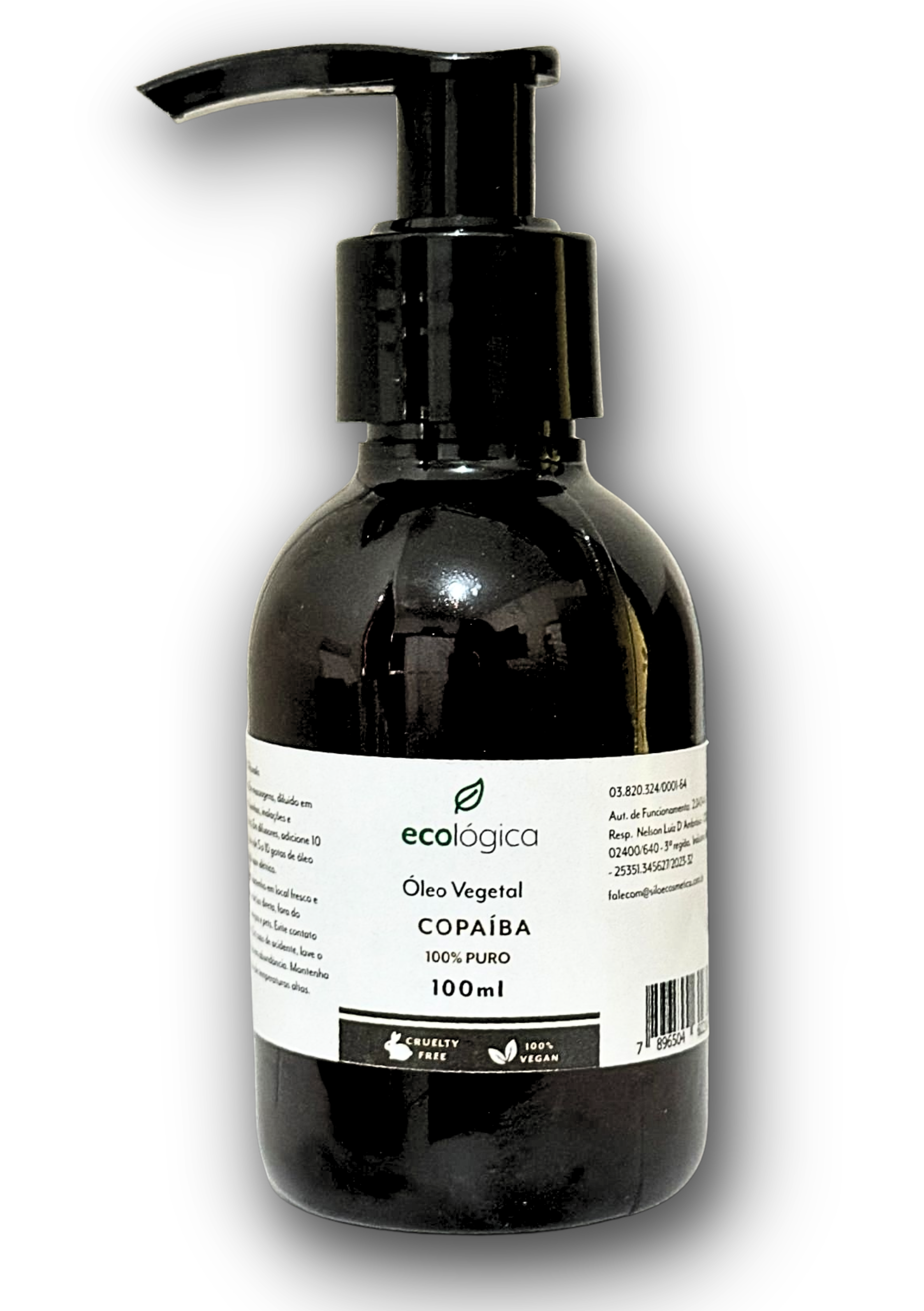 ÓLEO VEGETAL DE COPAÍBA 150ml