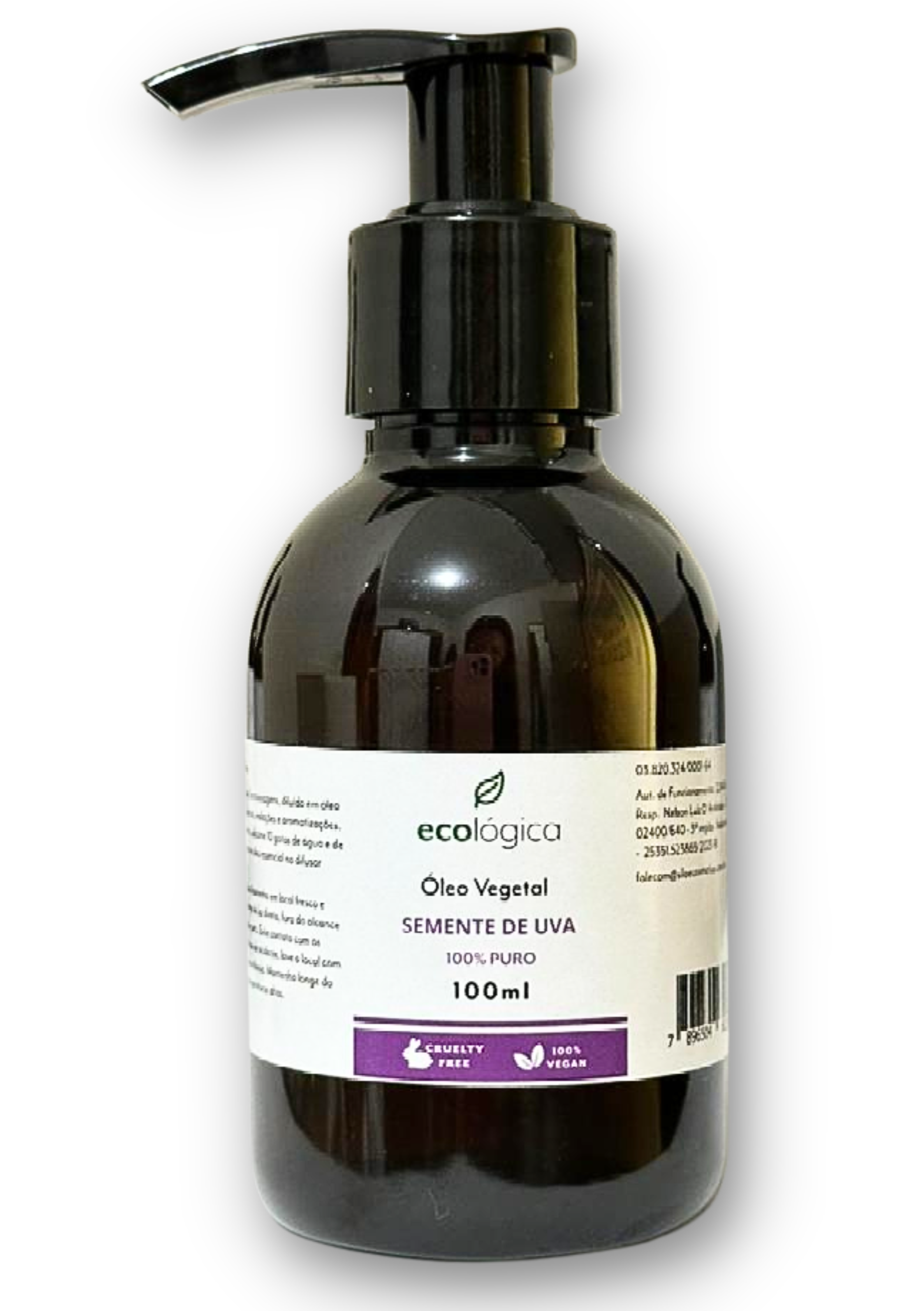 ÓLEO VEGETAL DE SEMENTE DE UVA 150ml