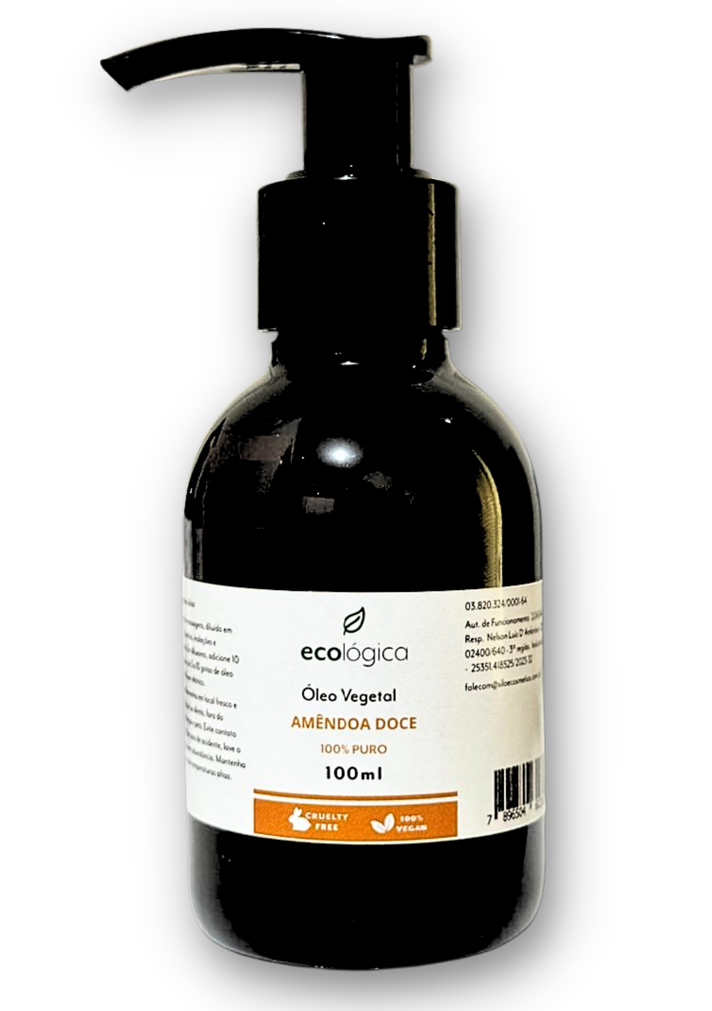 ÓLEO VEGETAL DE AMENDOA DOCE 150ml