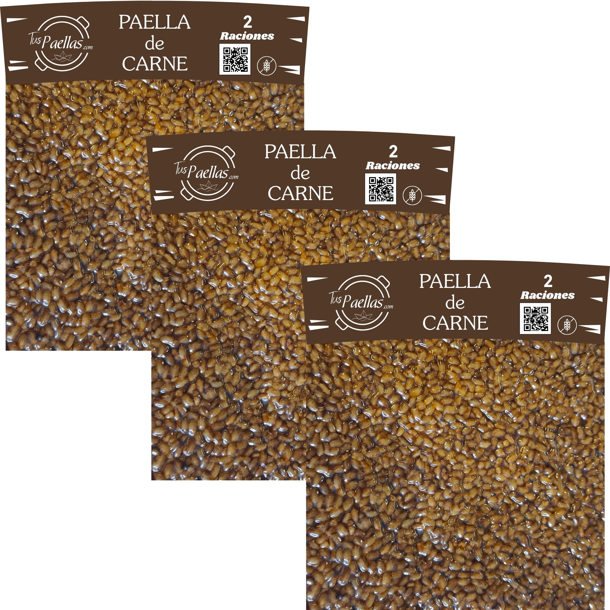 Paella de Carne (Pack 3)