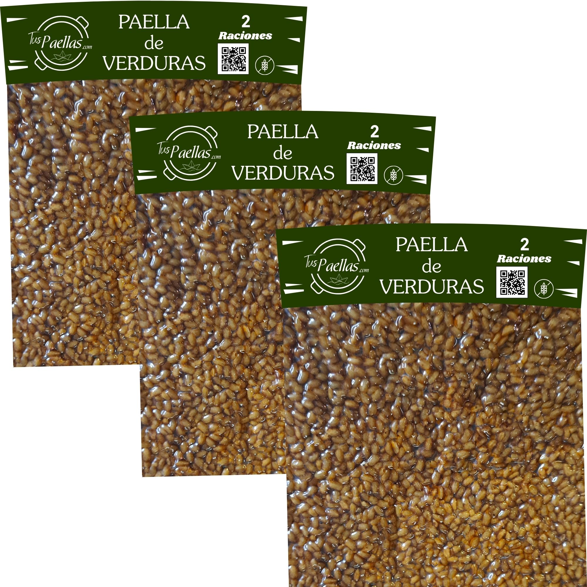 Paella de Verduras (Pack 3)