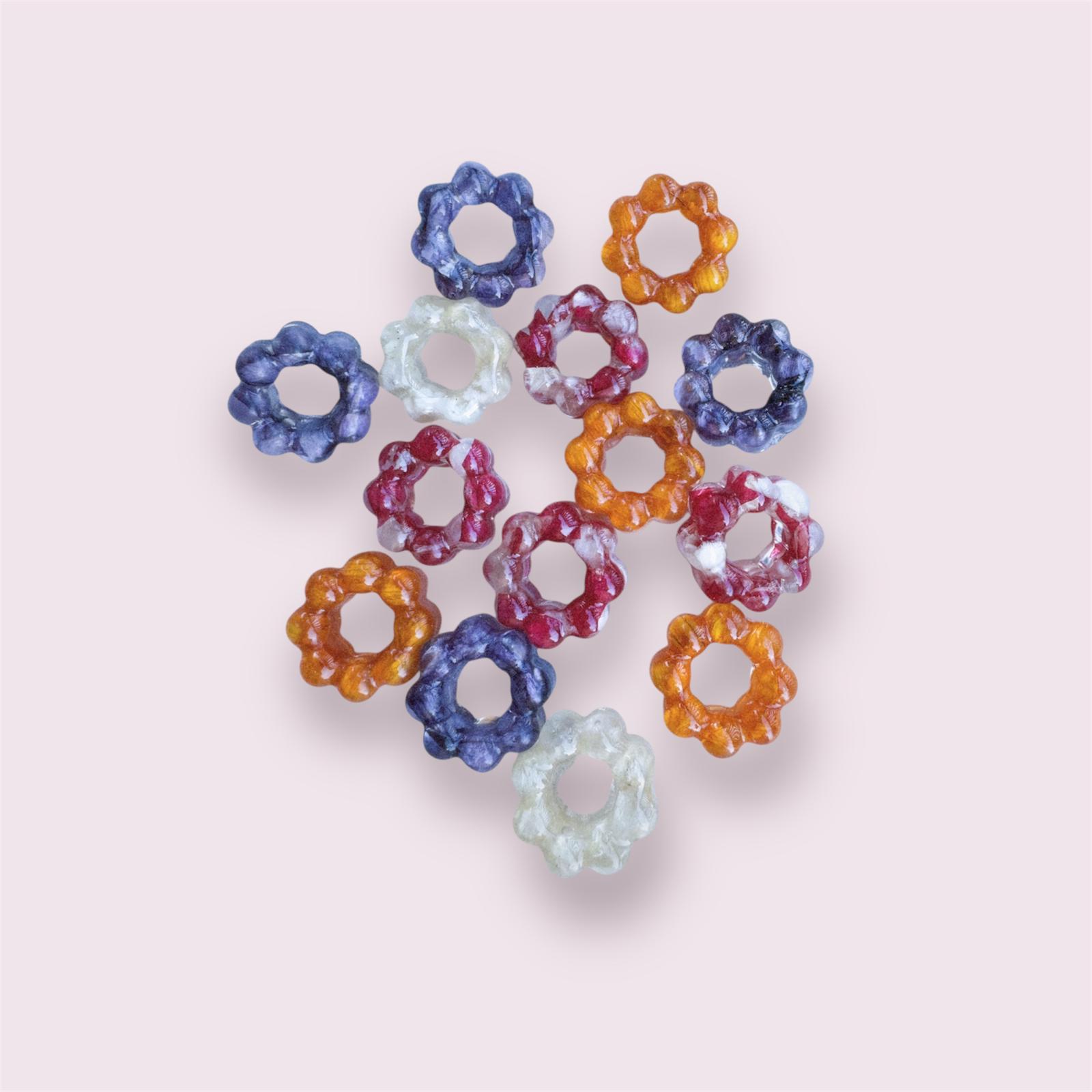 Pendientes mini flor